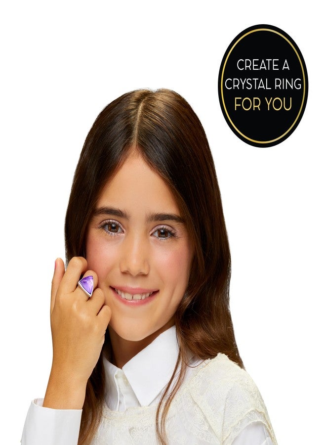 Rainbow High Creative Crystals Violet - Purple 11” Fashion Doll with Crystal Accessory Make It Kit, Ring for You, DIY, Crafts, Resin Play, Kids Gift 8+ - Image 5